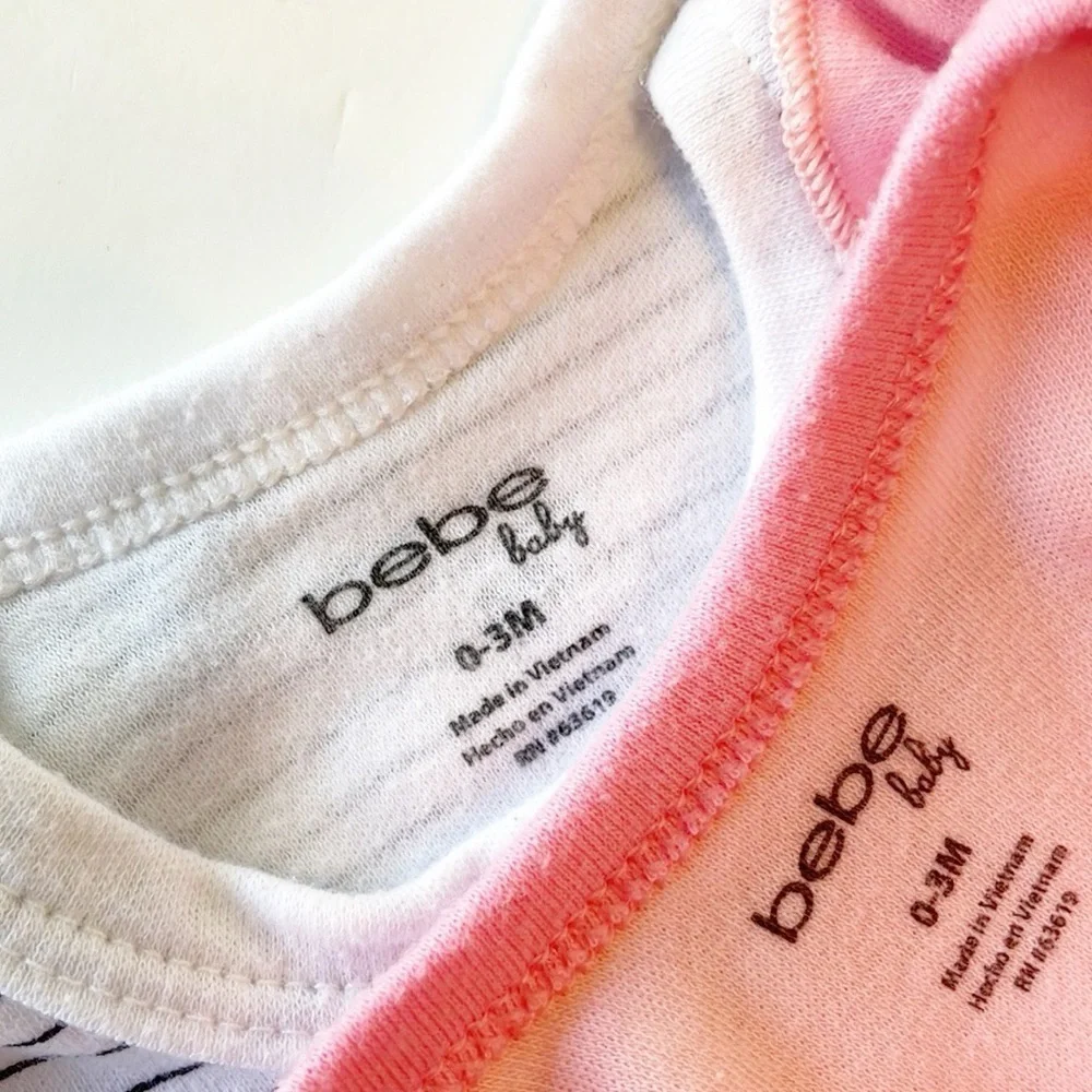 Bebe Baby baby girls bodysuits